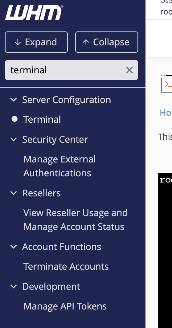 Open Terminal