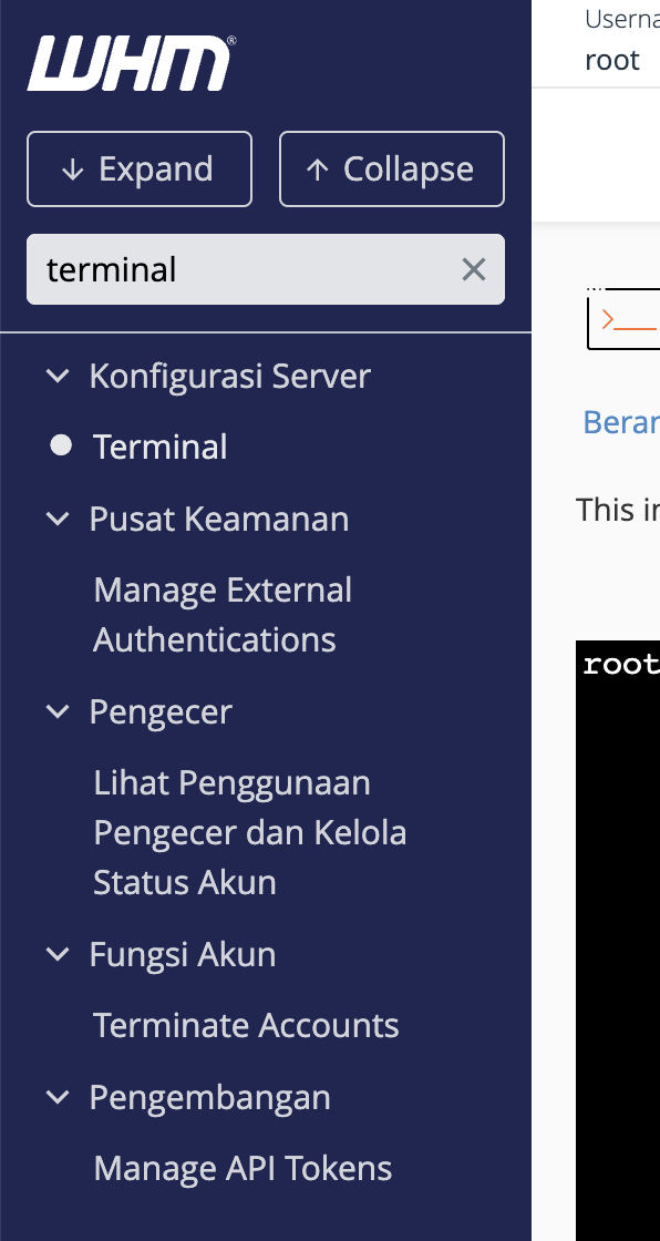 Open Terminal